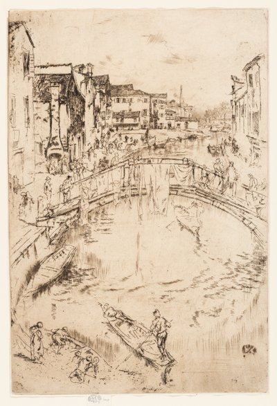 Broen, Santa Marta af James Abbott McNeill Whistler