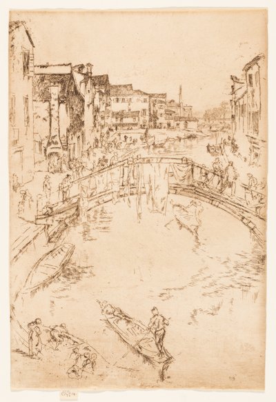 Broen, Santa Marta af James Abbott McNeill Whistler