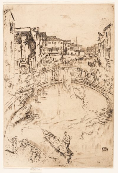 Broen, Santa Marta af James Abbott McNeill Whistler