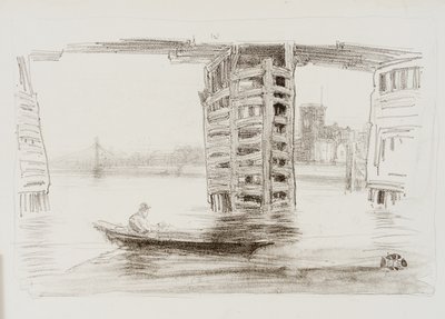 Den brede bro af James Abbott McNeill Whistler