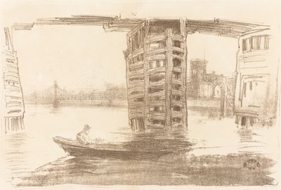 Den brede bro af James Abbott McNeill Whistler