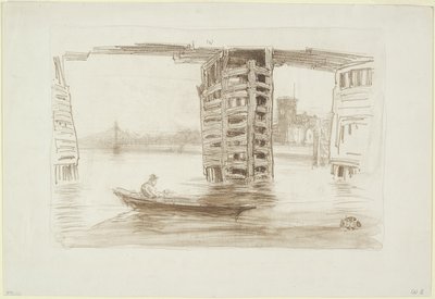Den brede bro af James Abbott McNeill Whistler