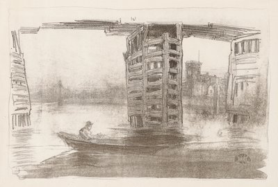 Den brede bro af James Abbott McNeill Whistler