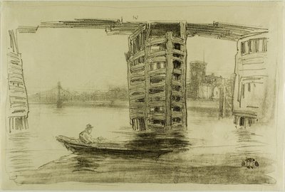 Den brede bro af James Abbott McNeill Whistler