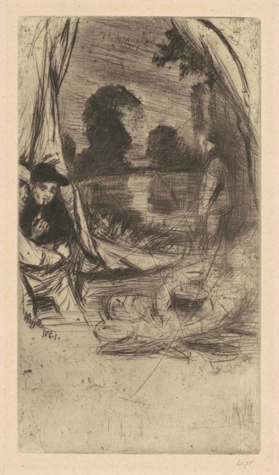 Lejren af James Abbott McNeill Whistler