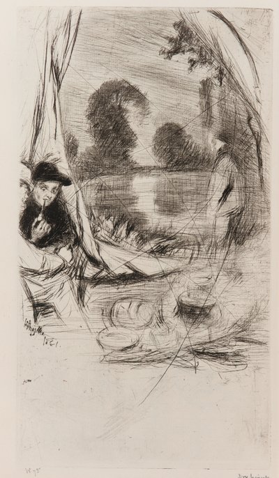 Lejren af James Abbott McNeill Whistler