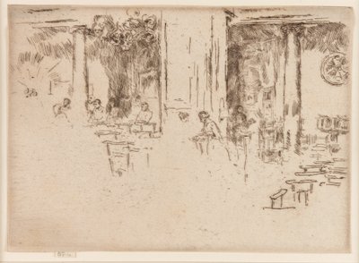 Kirken - Bruxelles (tilbedelse) af James Abbott McNeill Whistler