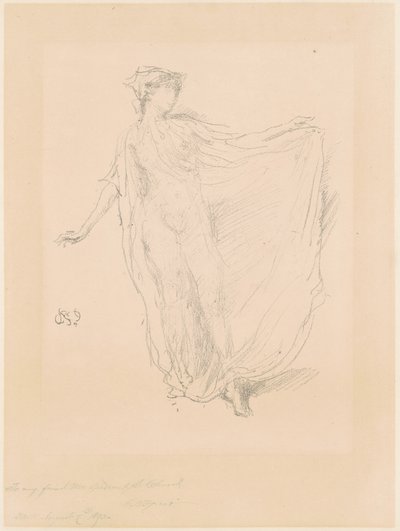 Den dansende pige af James Abbott McNeill Whistler