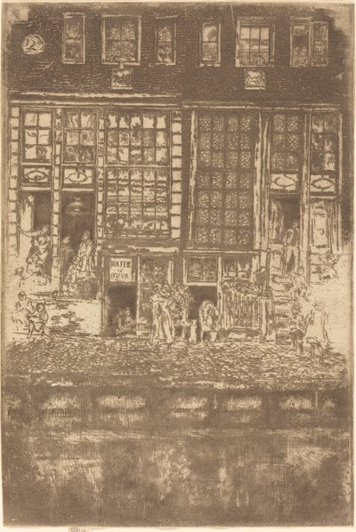 Det broderede gardin af James Abbott McNeill Whistler