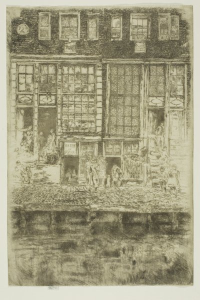 Det broderede gardin af James McNeill Whistler