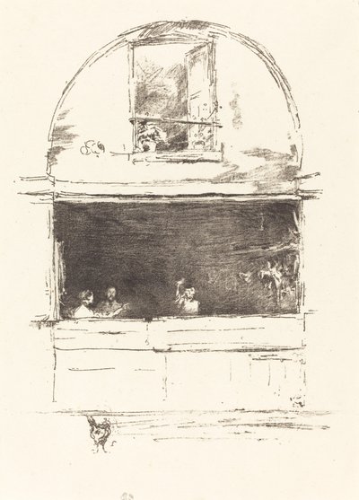 Smedjen, Passage du Dragon af James Abbott McNeill Whistler