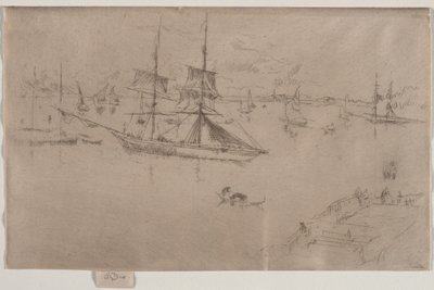 Lagunen, middagstid af James McNeill Whistler