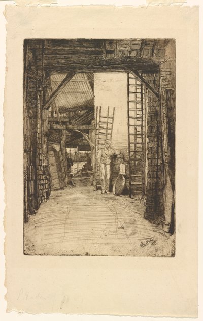 Kalkbrænderen af James Abbott McNeill Whistler