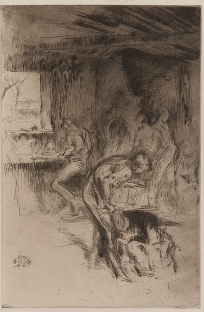 Den Lille Smedje, Liverpool af James Abbott McNeill Whistler