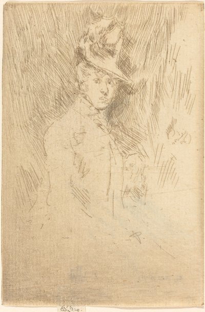 Den Lille Hat af James Abbott McNeill Whistler