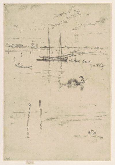 Den lille lagune af James Abbott McNeill Whistler