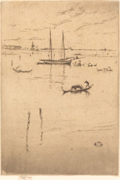 Den lille lagune af James Abbott McNeill Whistler