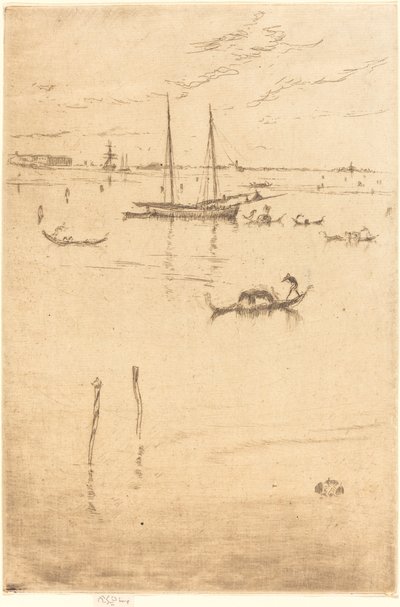 Den lille lagune af James Abbott McNeill Whistler