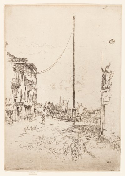 Den lille mast af James Abbott McNeill Whistler