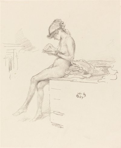 Den lille nøgenmodel, Reading af James Abbott McNeill Whistler