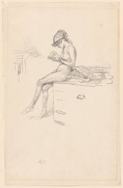 Den lille nøgenmodel, Reading af James Abbott McNeill Whistler