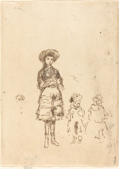 Den lille sygeplejerske af James Abbott McNeill Whistler