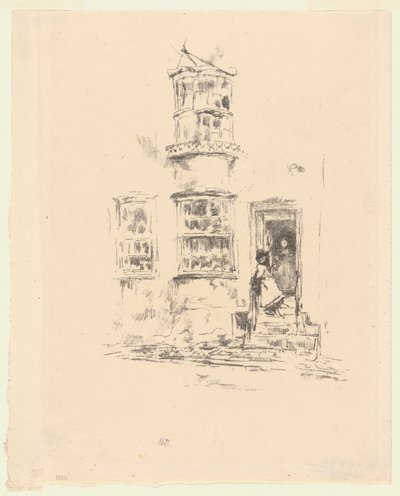 De små trin, Lyme Regis af James Abbott McNeill Whistler