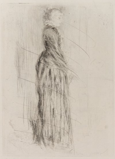 Den Lille Fløjlskjole af James Abbott McNeill Whistler