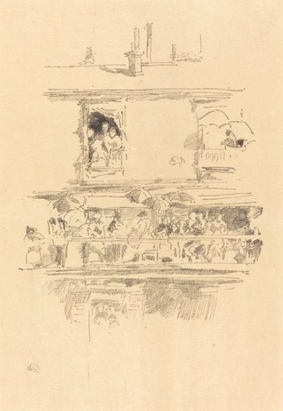 Den lange altan af James Abbott McNeill Whistler
