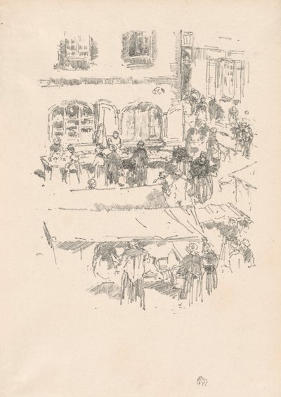 Markedspladsen, Vitre af James Abbott McNeill Whistler
