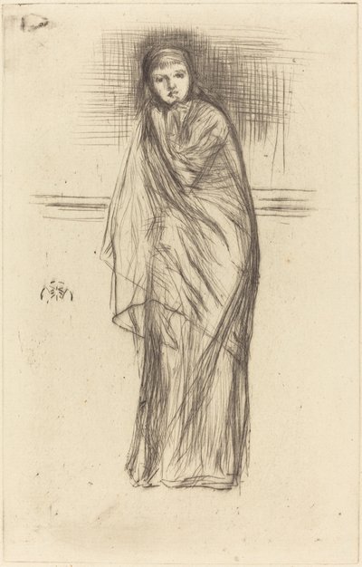 Modellen hviler af James Abbott McNeill Whistler