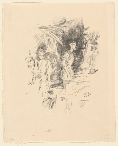 Den gamle smeds historie af James McNeill Whistler
