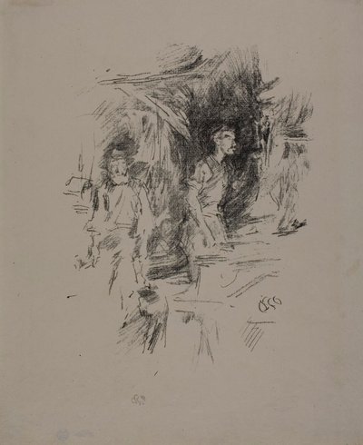 Den gamle smeds historie af James McNeill Whistler