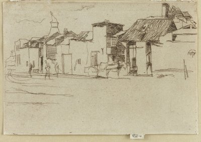 The Old Swan Brewery, Chelsea af James Abbott McNeill Whistler