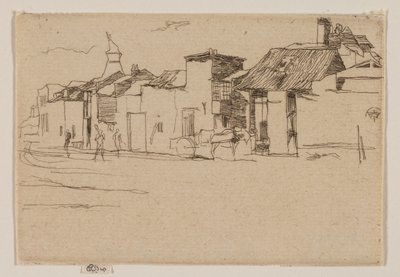 The Old Swan Brewery, Chelsea af James Abbott McNeill Whistler