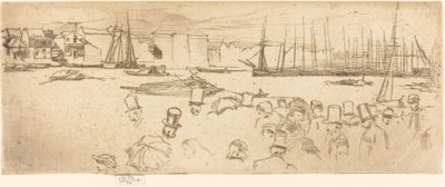 Penny Boat af James Abbott McNeill Whistler