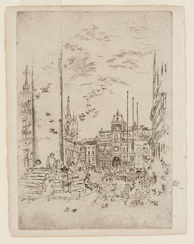 Piazzettaen af James Abbott McNeill Whistler