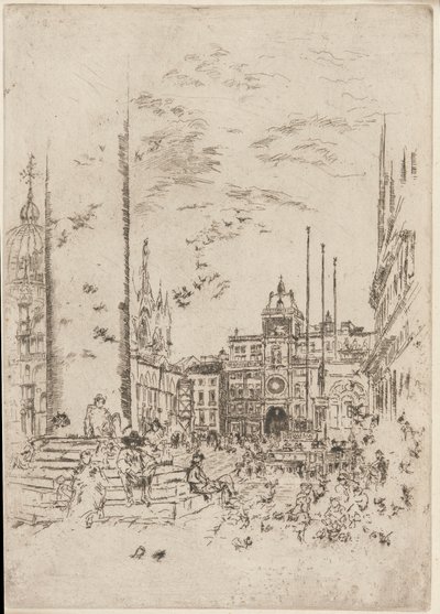 Piazzettaen af James Abbott McNeill Whistler