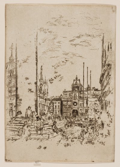 Piazzettaen af James Abbott McNeill Whistler