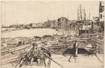 Dammen af James McNeill Whistler