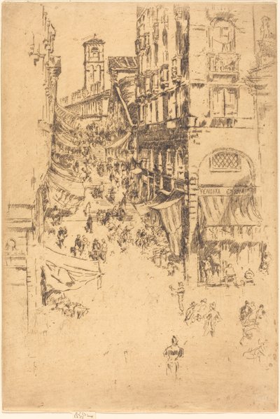 Rialtoen af James Abbott McNeill Whistler