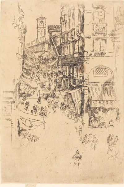 Rialtoen af James Abbott McNeill Whistler