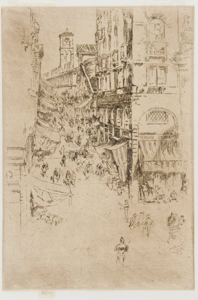 Rialtoen af James Abbott McNeill Whistler
