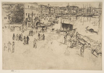 Riva, nr. 1 af James McNeill Whistler