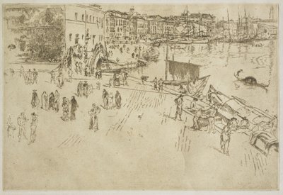 Riva, nr. 1 af James McNeill Whistler