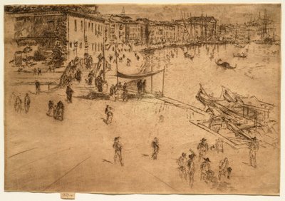 Riva nr. 2 af James McNeill Whistler