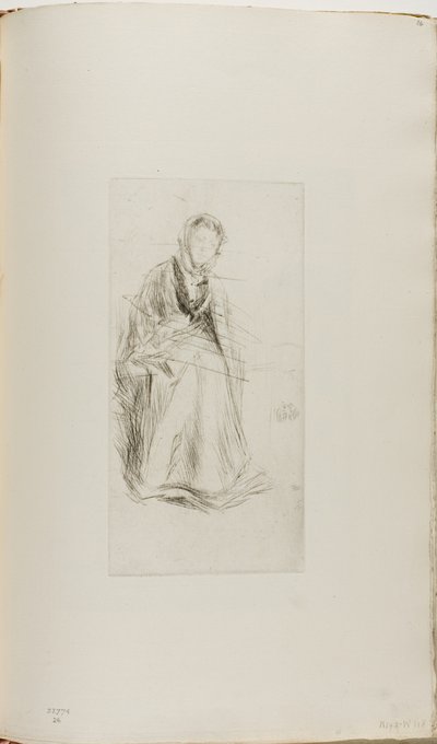 Den skotske enke af James Abbott McNeill Whistler