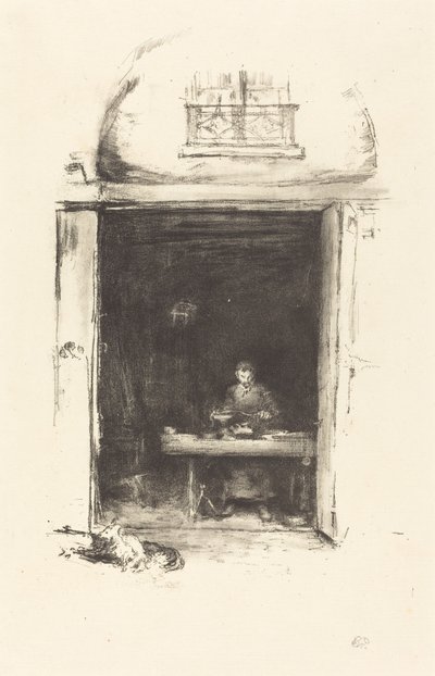 The Smith, Passage du Dragon af James Abbott McNeill Whistler