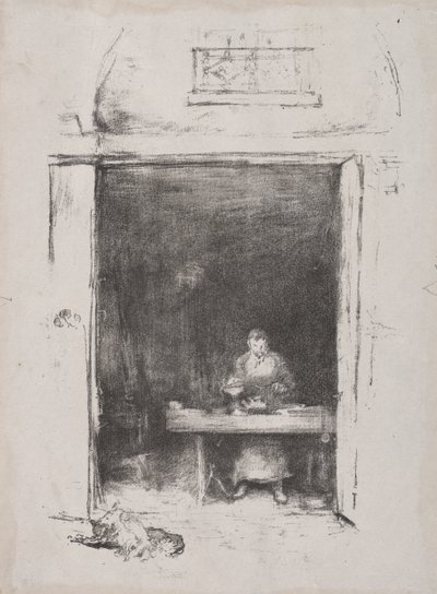 Smeden: Passage du Dragon af James McNeill Whistler