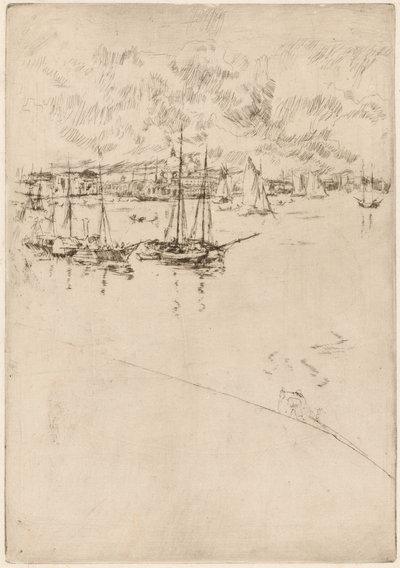 Dampbåden, Venedig af James Abbott McNeill Whistler